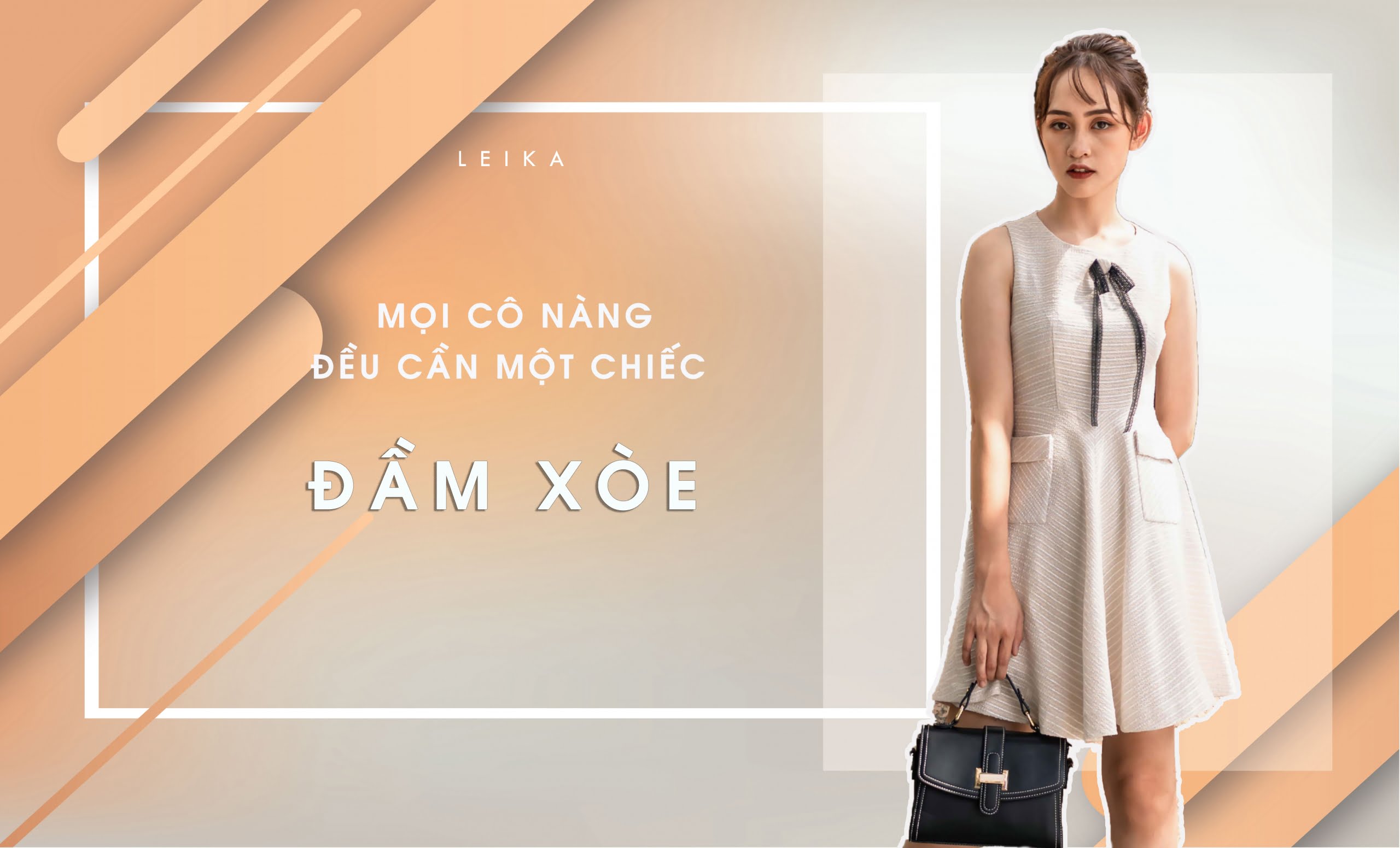 Mọi cô nàng muốn đẹp đều cần một chiếc đầm xòe