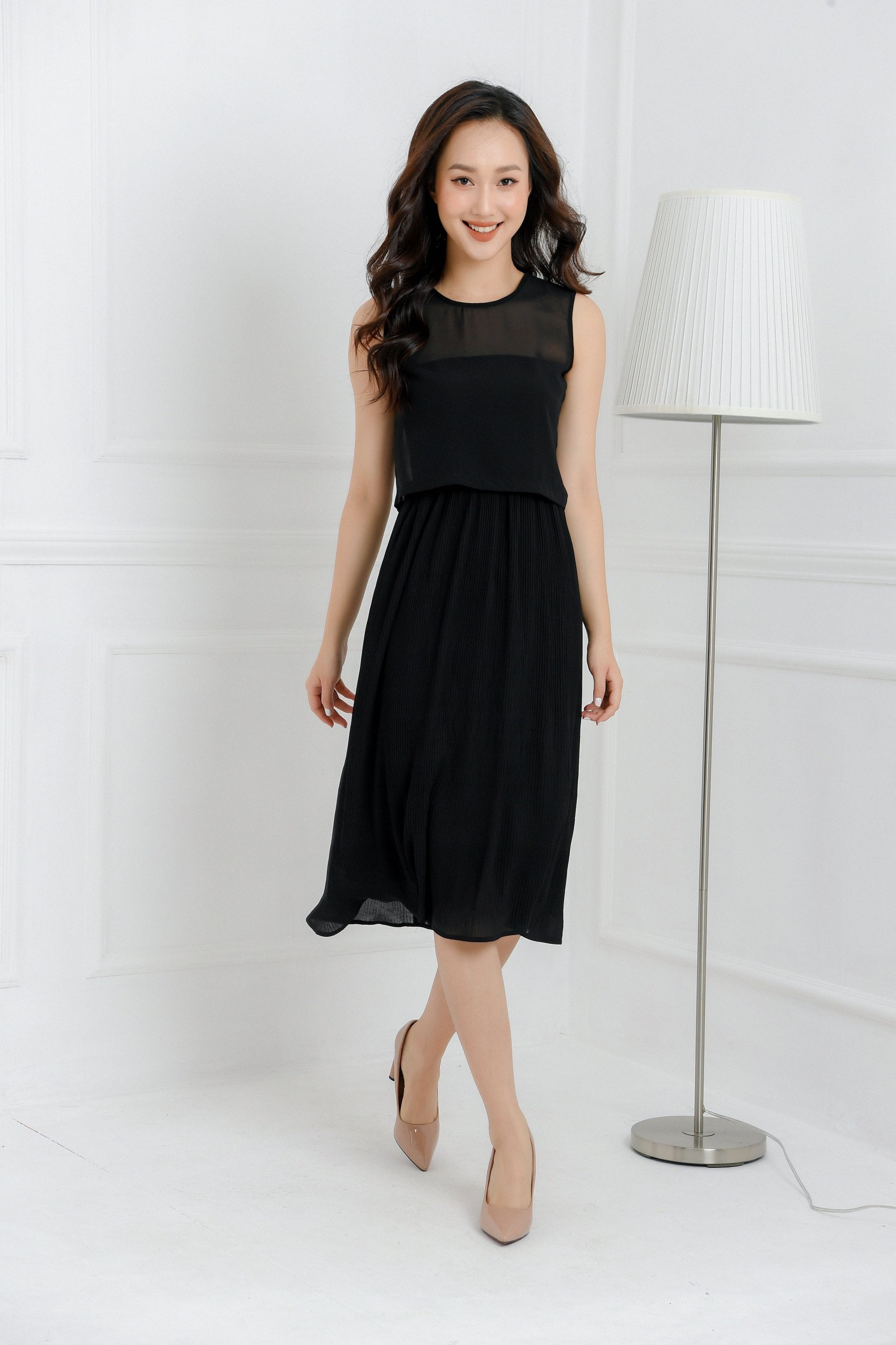 Chọn đầm maxi phù hợp dáng người