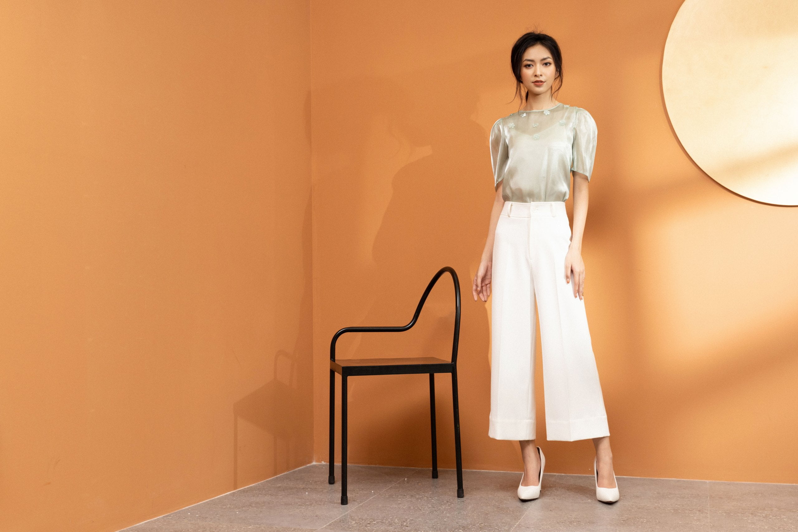 Thiết kế áo sơ mi có thể mix-match với nhiêu item khác nhau