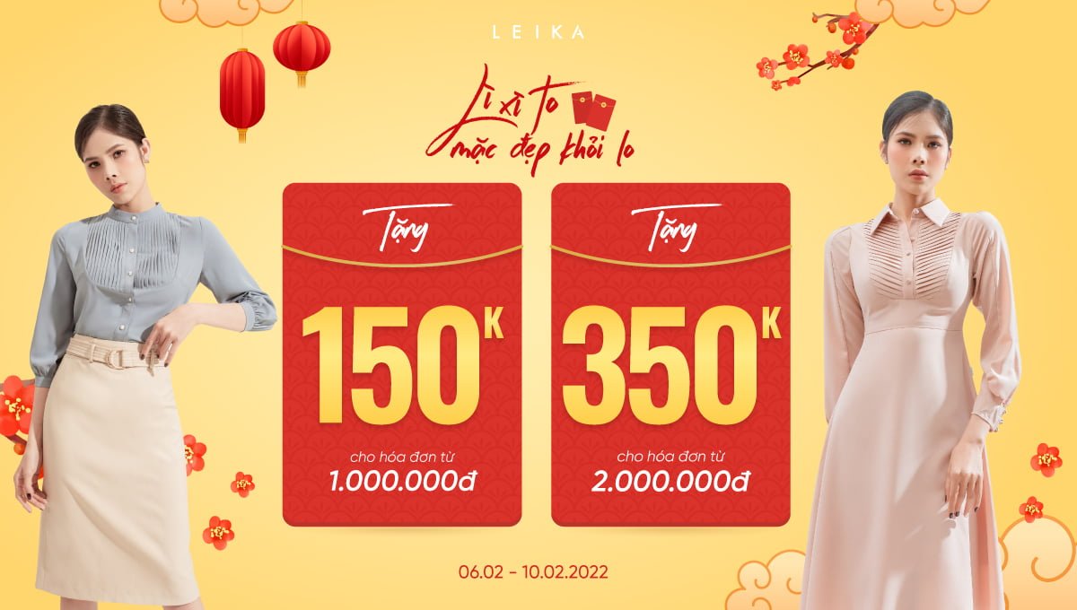 lì xì to mặc đẹp khỏi lo