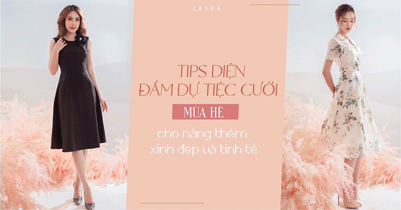đầm dự tiệc cưới mùa hè