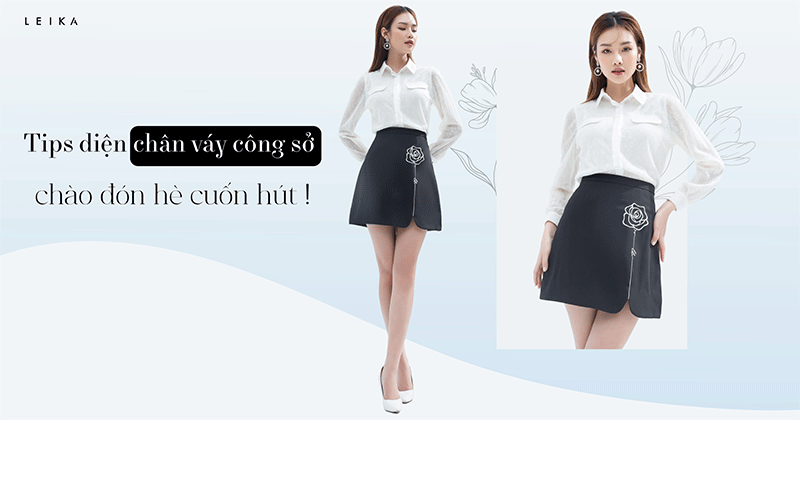 chân váy công sở