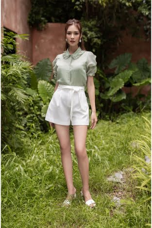 phối đồ màu xanh lá cây