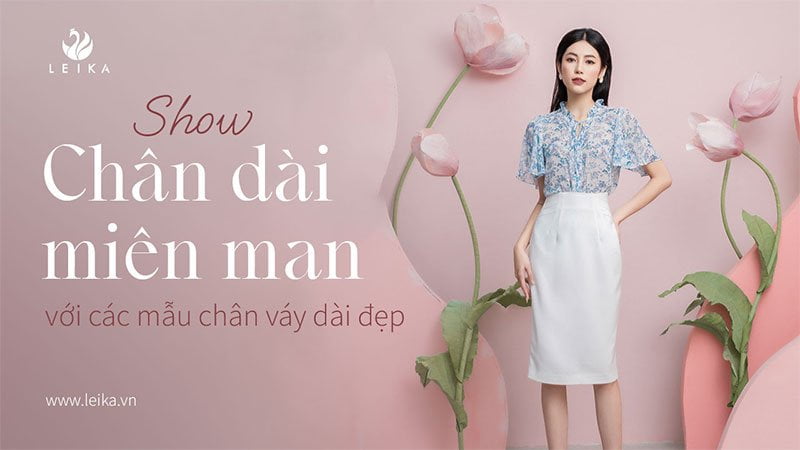 các mẫu chân váy dài đẹp
