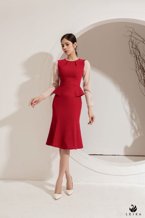 đầm dài tay đẹp