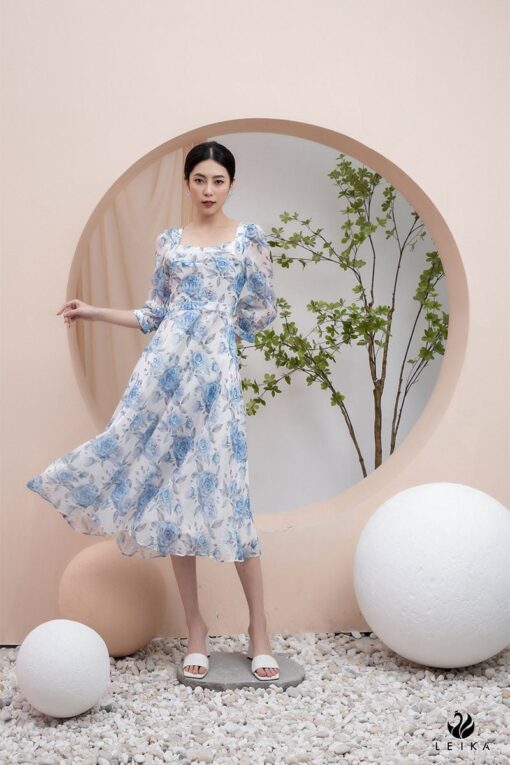 đầm dài tay đẹp