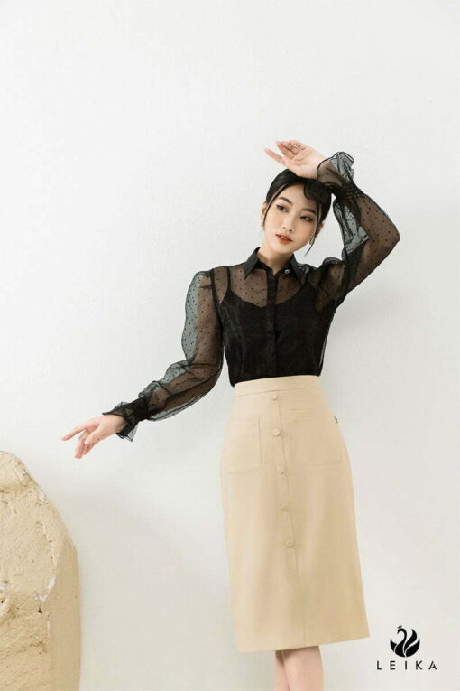 áo sơ mi nữ mùa thu