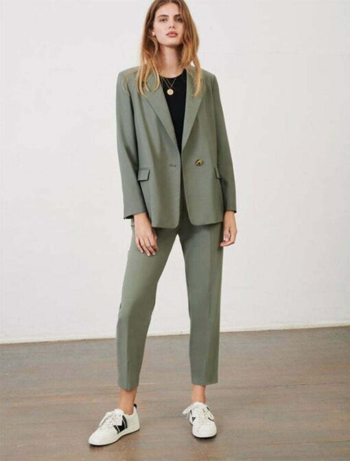 cách mặc vest không bị già