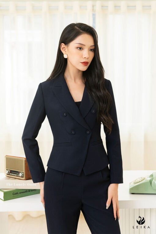 mẫu áo khoác lửng nữ đẹp