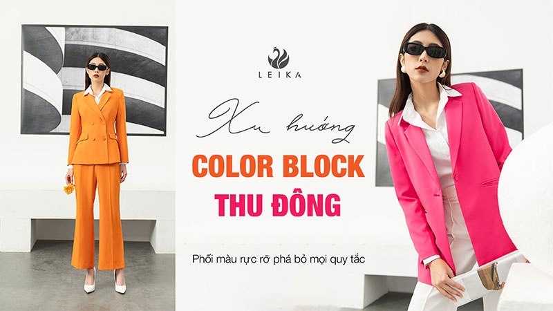 xu hướng color block
