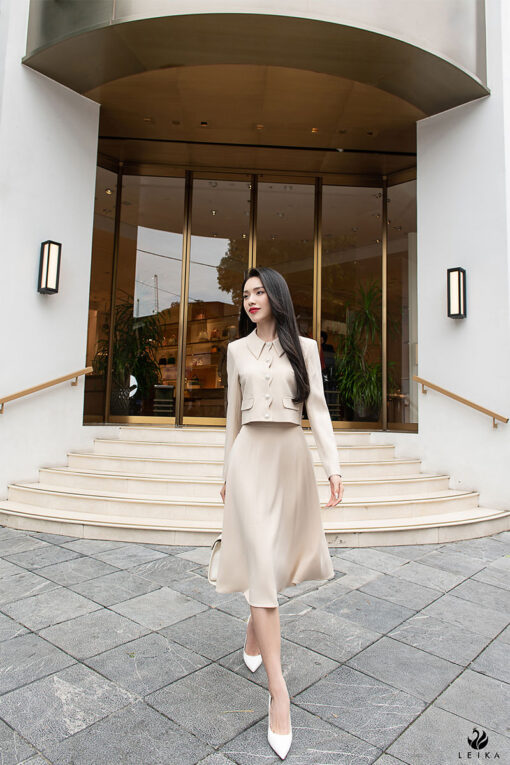 chân váy dài công sở