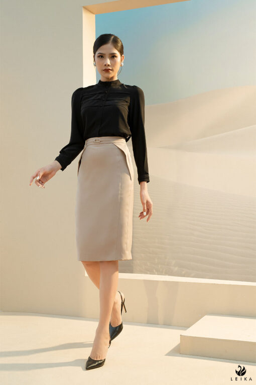 chân váy dài công sở