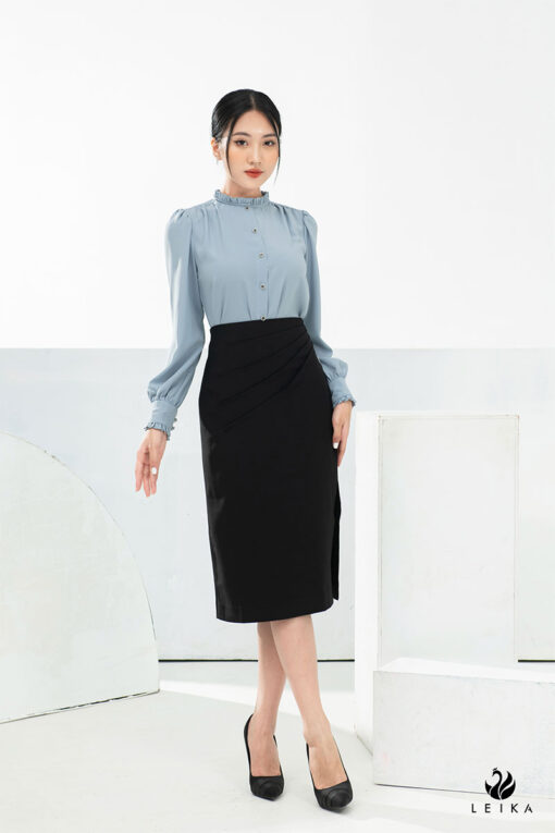 chân váy dài thu đông