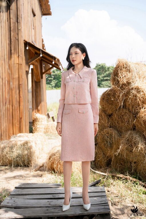 chân váy suông dài