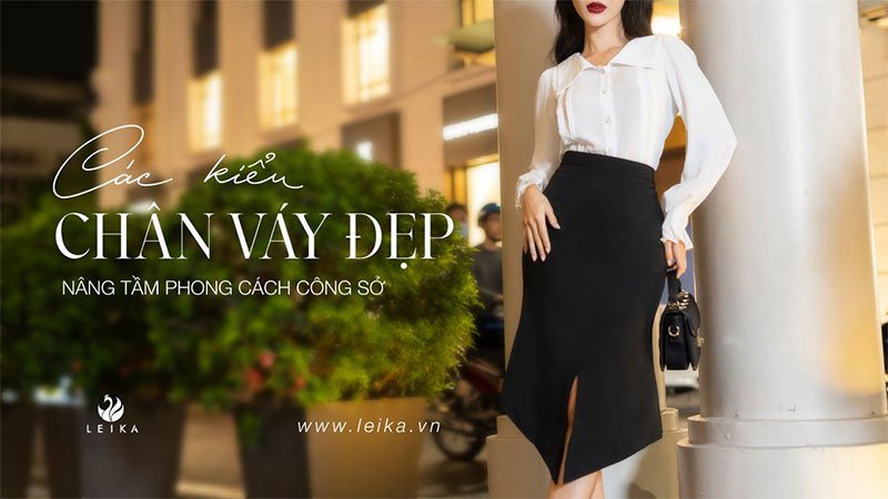 các kiểu chân váy đẹp