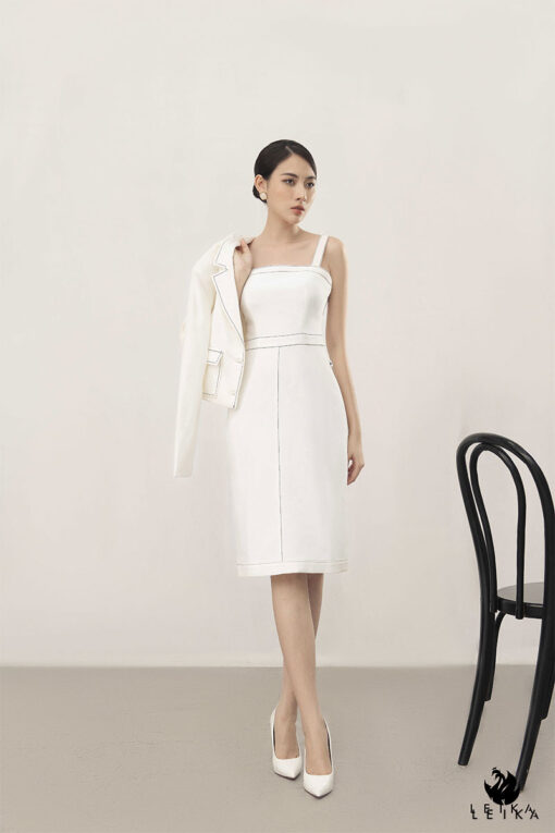 mẫu váy trẻ trung sang trọng