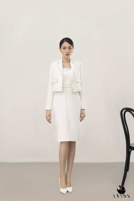 mẫu váy trẻ trung sang trọng