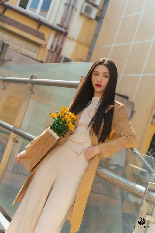 áo khoác măng tô nữ