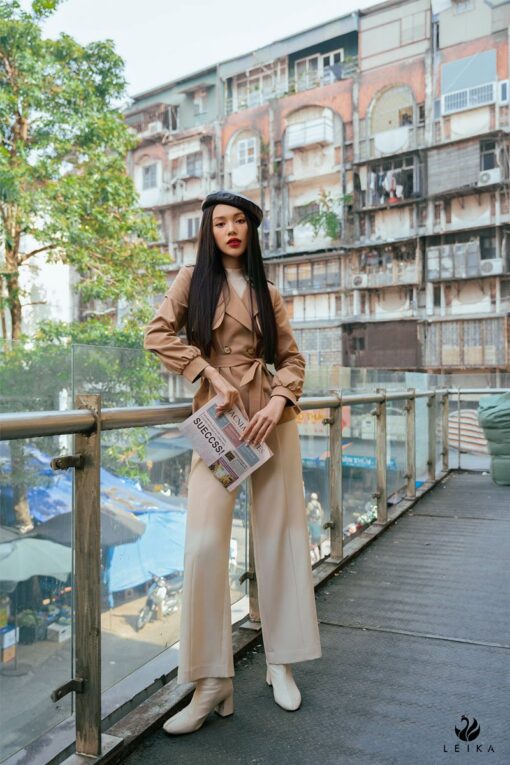 áo khoác măng tô nữ