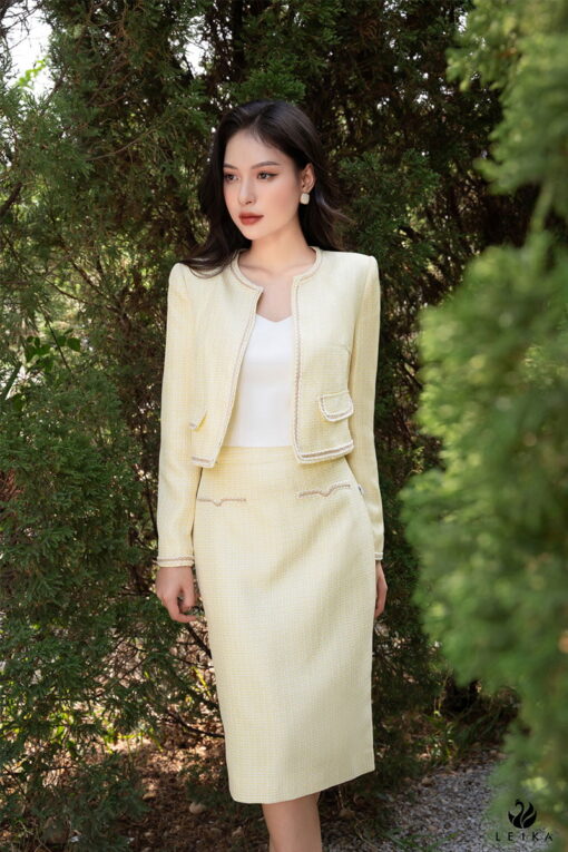 chân váy dạ dài