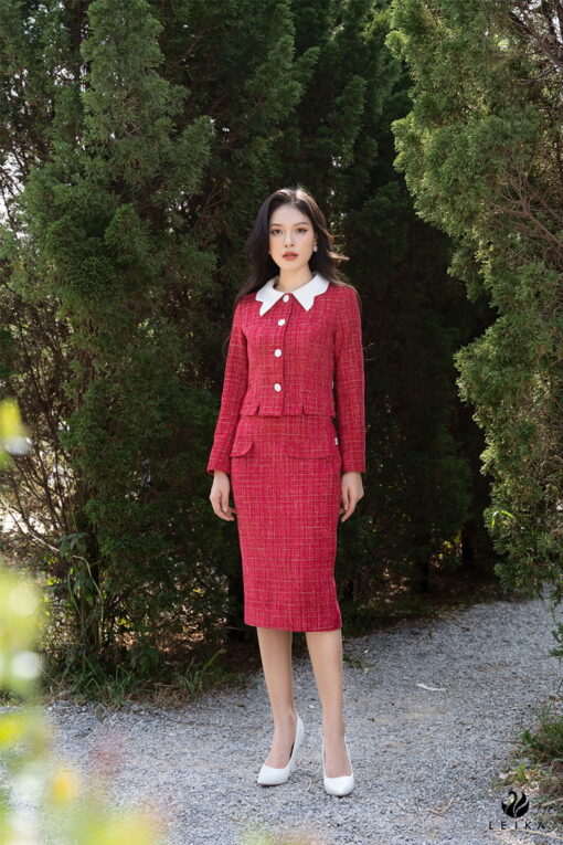 chân váy dạ dài