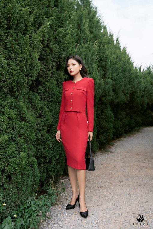 chân váy dạ dài