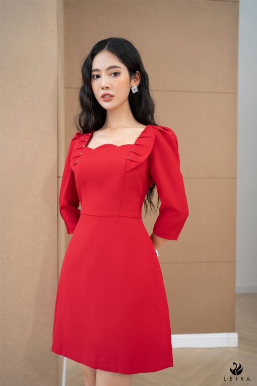 đầm liền công sở