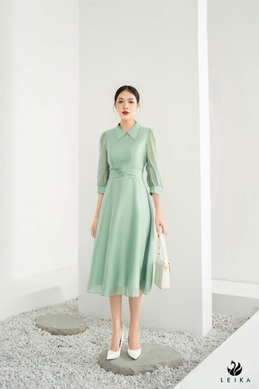 đầm liền công sở