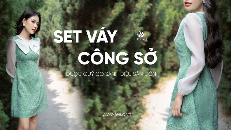 set váy công sở
