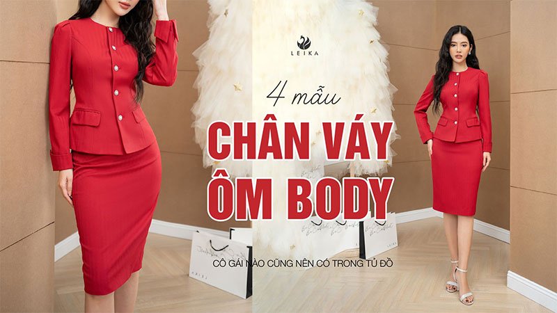 chân váy ôm body