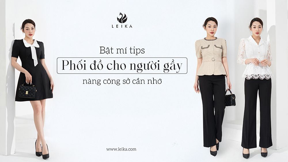 phối đồ cho người gầy