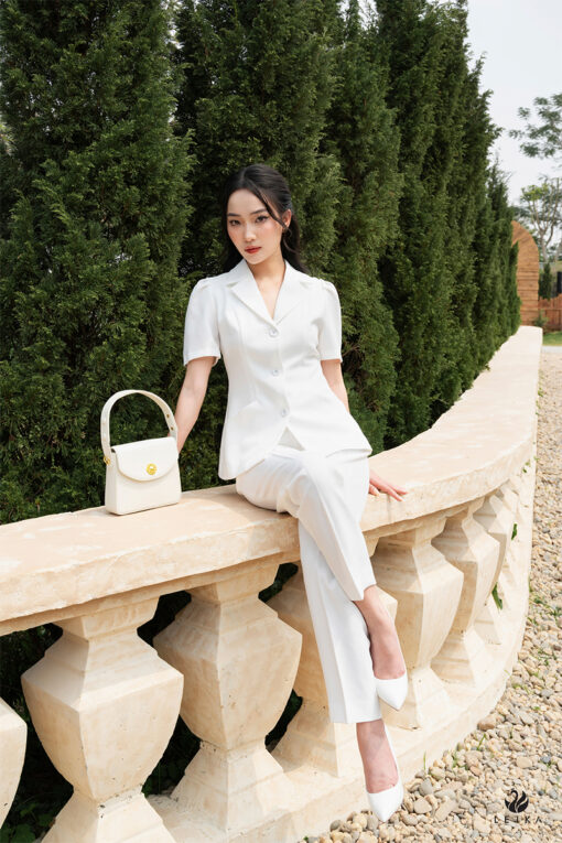 quần baggy nữ phối với áo gì