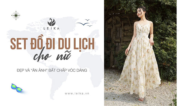 set đồ đi du lịch cho nữ