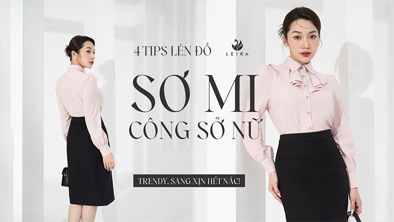sơ mi công sở nữ