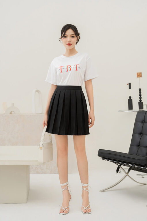 Áo thun suông in TBT