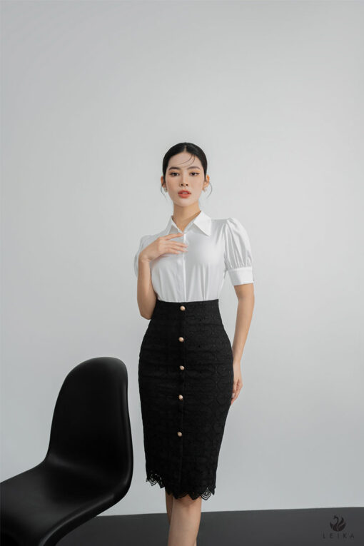 cách phối đồ với chân váy