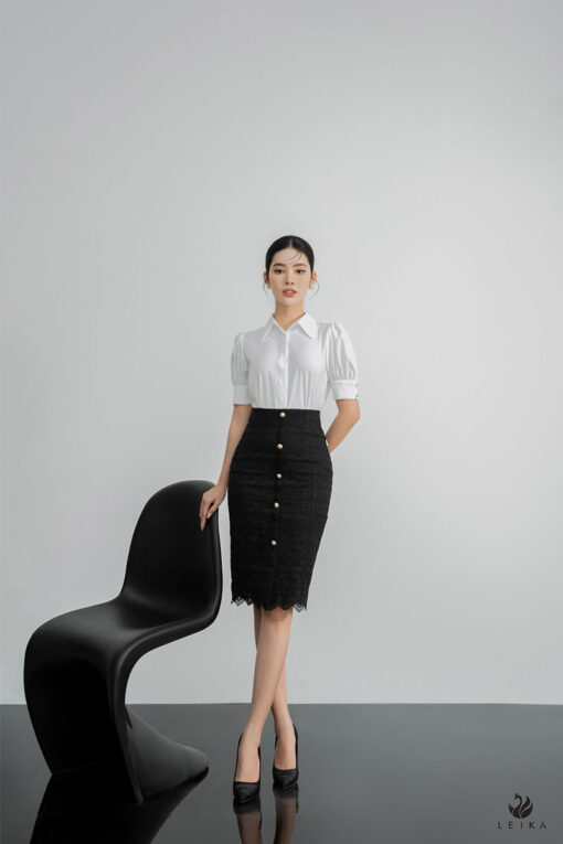 cách phối đồ với chân váy