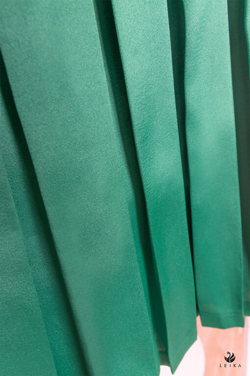 Chân váy tafta xếp ly súp