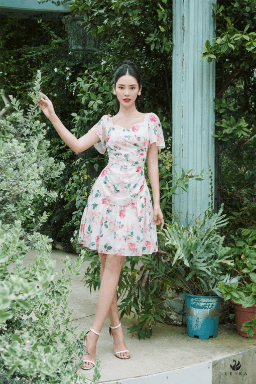 đầm hoa đẹp