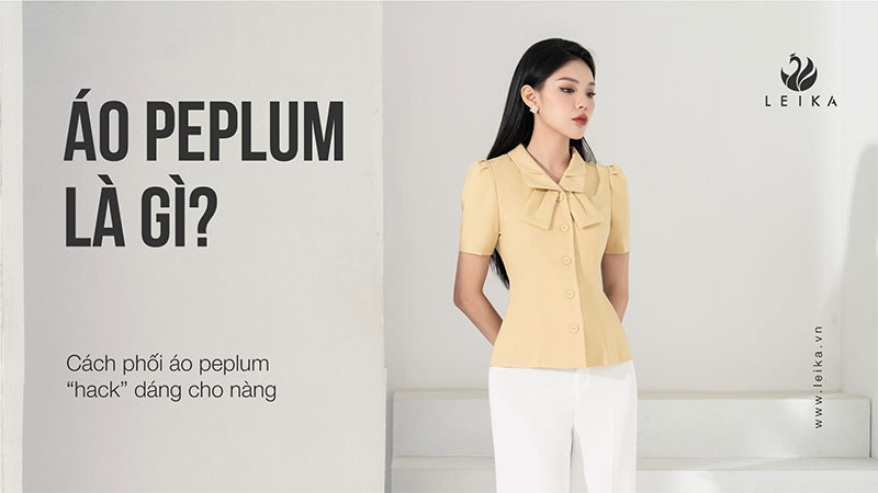 áo peplum là gì
