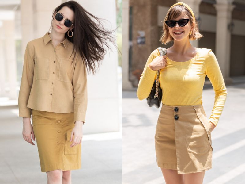 Công thức phối đồ màu vàng giúp nàng tự tin tỏa sáng