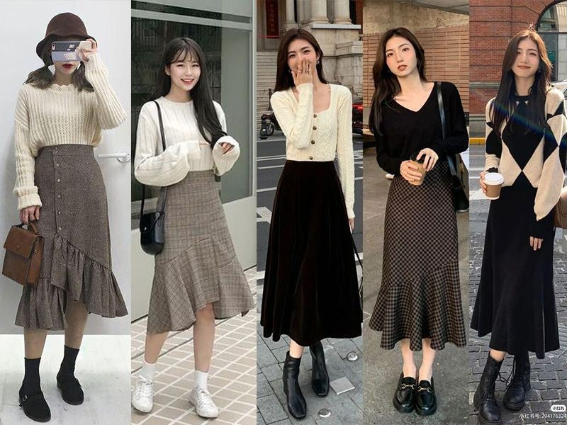 Chân váy đuôi cá dáng dài: Phù hợp với ai?