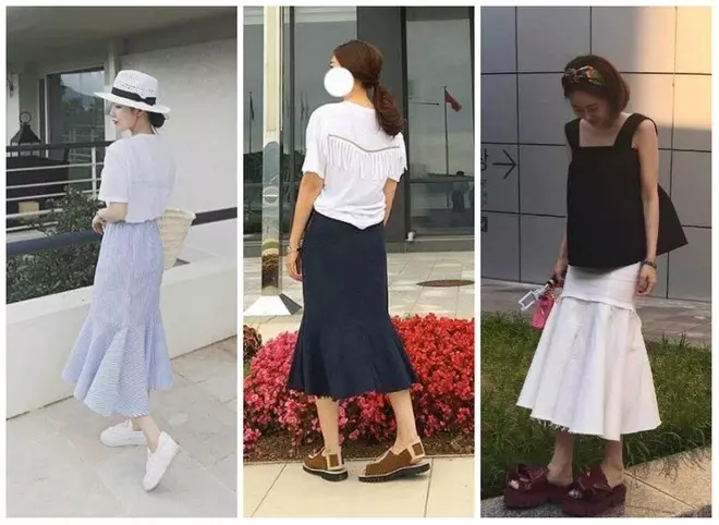 Chân váy đuôi cá dáng dài: Phù hợp với ai?