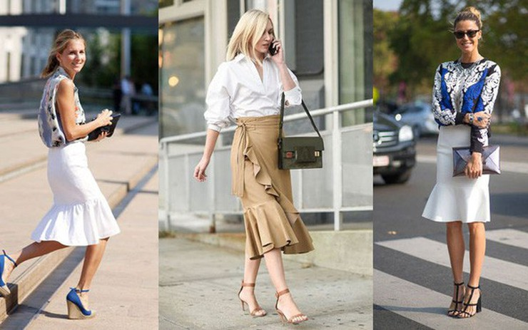 Chân váy đuôi cá dáng dài: Phù hợp với ai?