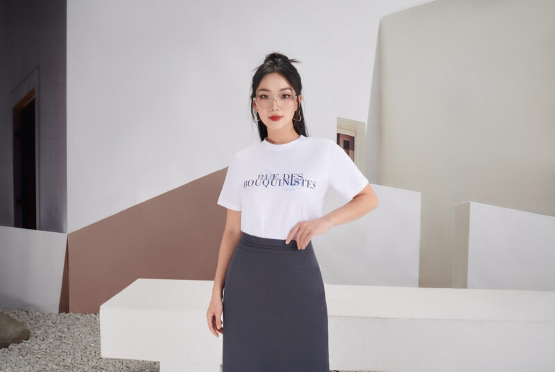 5 cách phối đồ với chân váy suông dài che khuyết điểm hoàn hảo