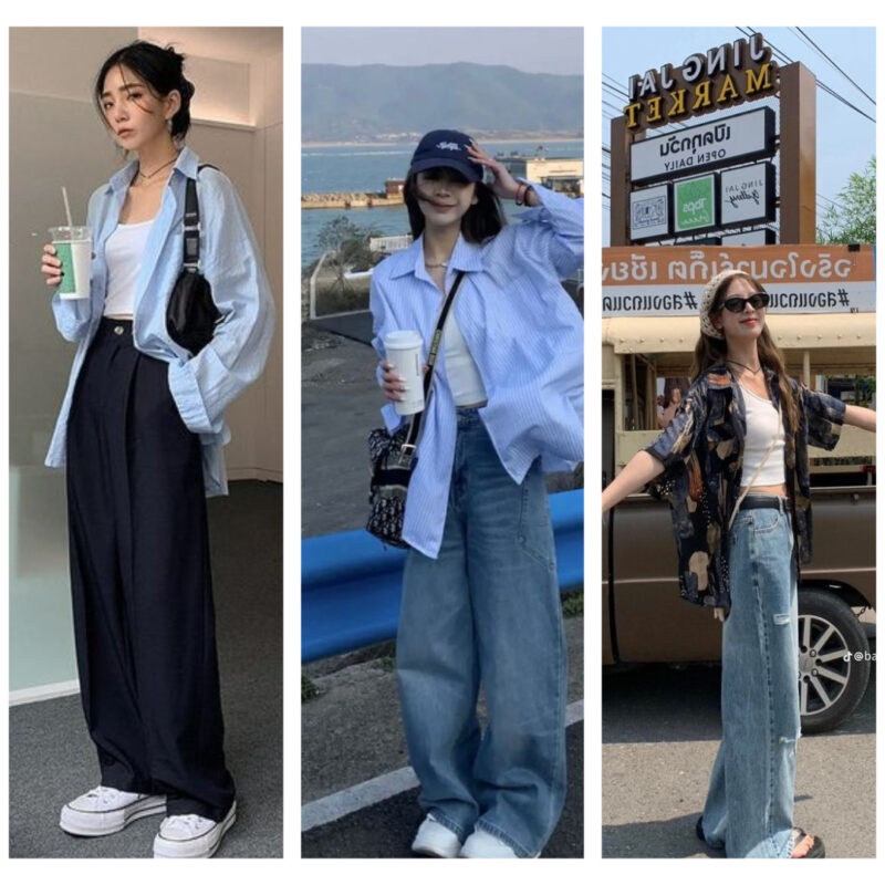Mẹo phối đồ với quần suông nữ nâng cấp phong cách thời trang 2024