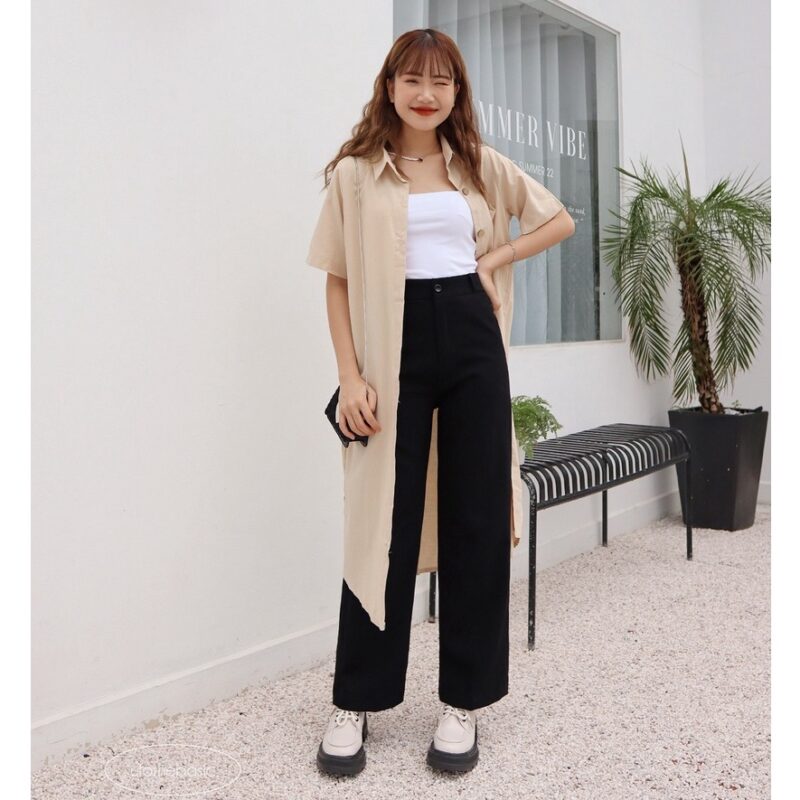 Dáng người nào mặc hợp quần baggy?