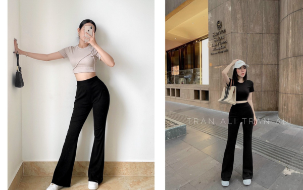Bí mật phối đồ với quần ống loe đẹp như fashionista