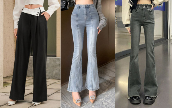 Nàng chân to có nên mặc quần ống loe? Tips mặc đẹp với quần ống loe che khuyết điểm