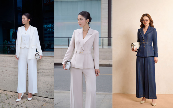 8 công thức phối đồ công sở cho nàng mùa thu 2024